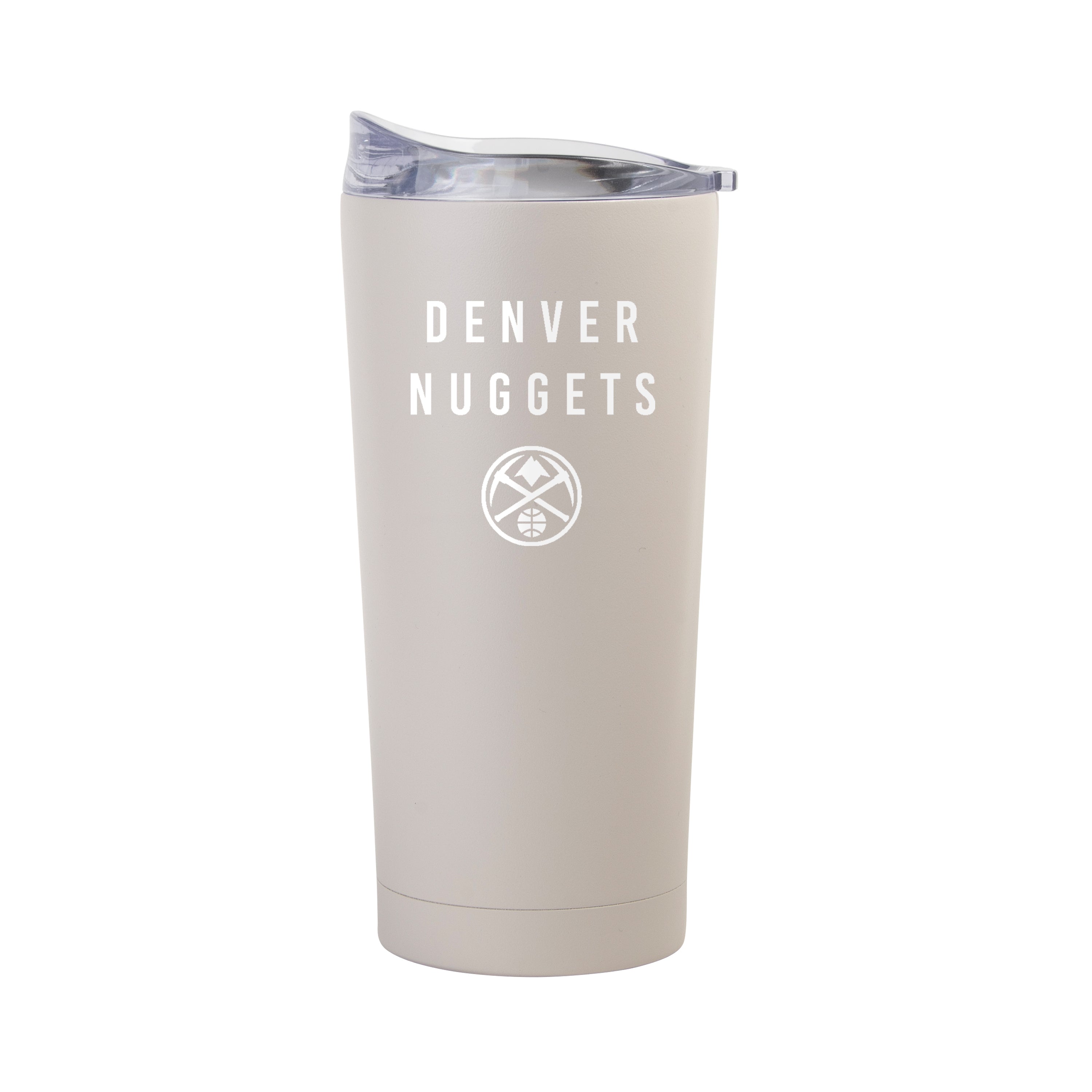 Denver Nuggets Sand 20oz Tonal Powder Coat Tumbler