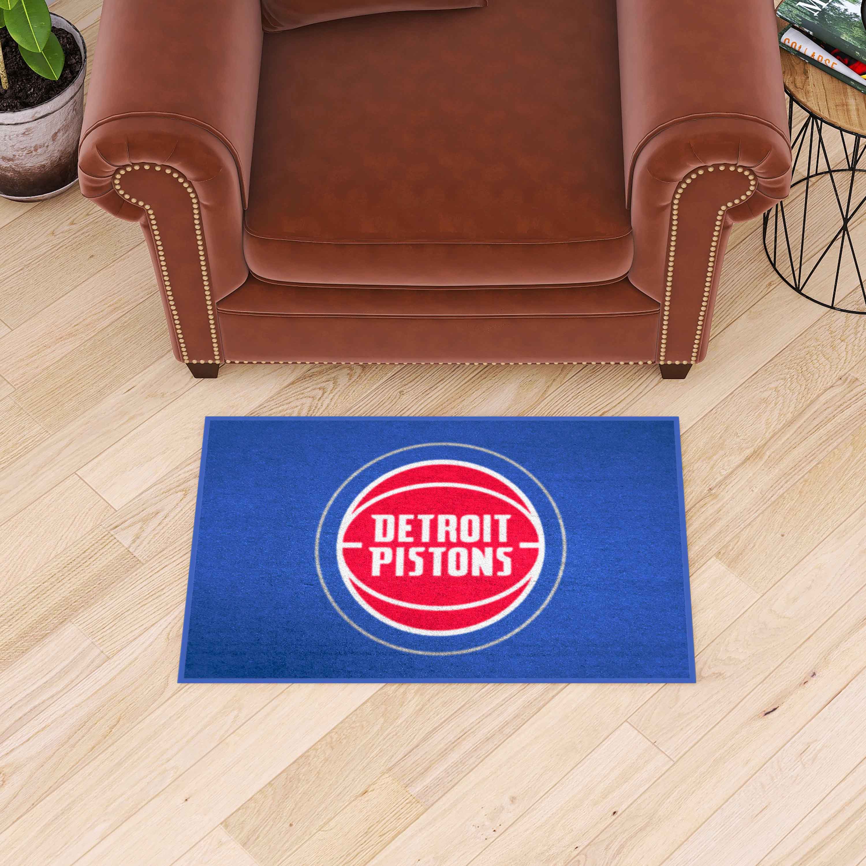 NBA - Detroit Pistons Starter Mat - Sports Gifts, Sports Memorabilia, Sports Collectibles, Fan Shop
