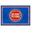 NBA - Detroit Pistons 5x8 Rug