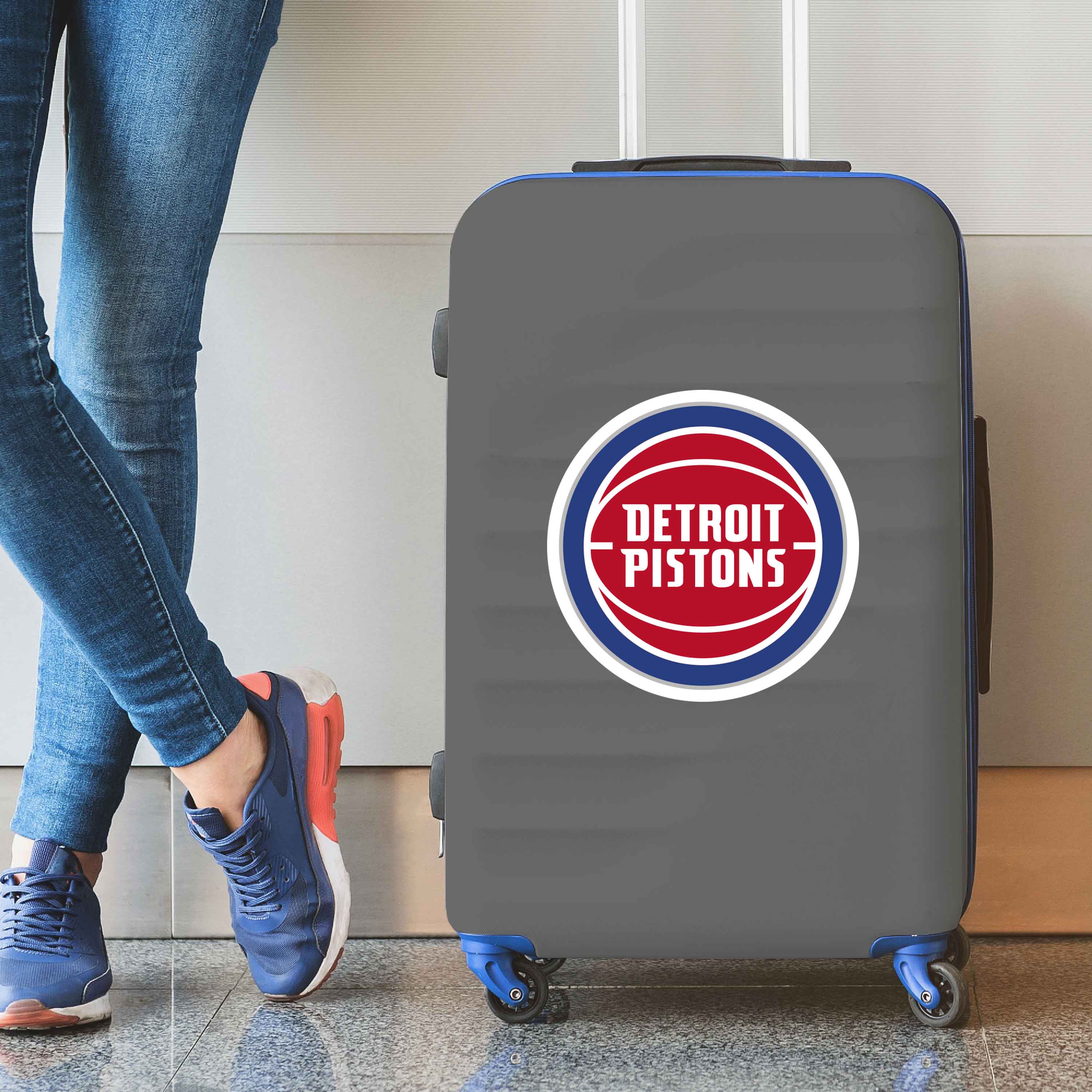 NBA - Detroit Pistons Large Decal - Sports Gifts, Sports Memorabilia, Sports Collectibles, Fan Shop