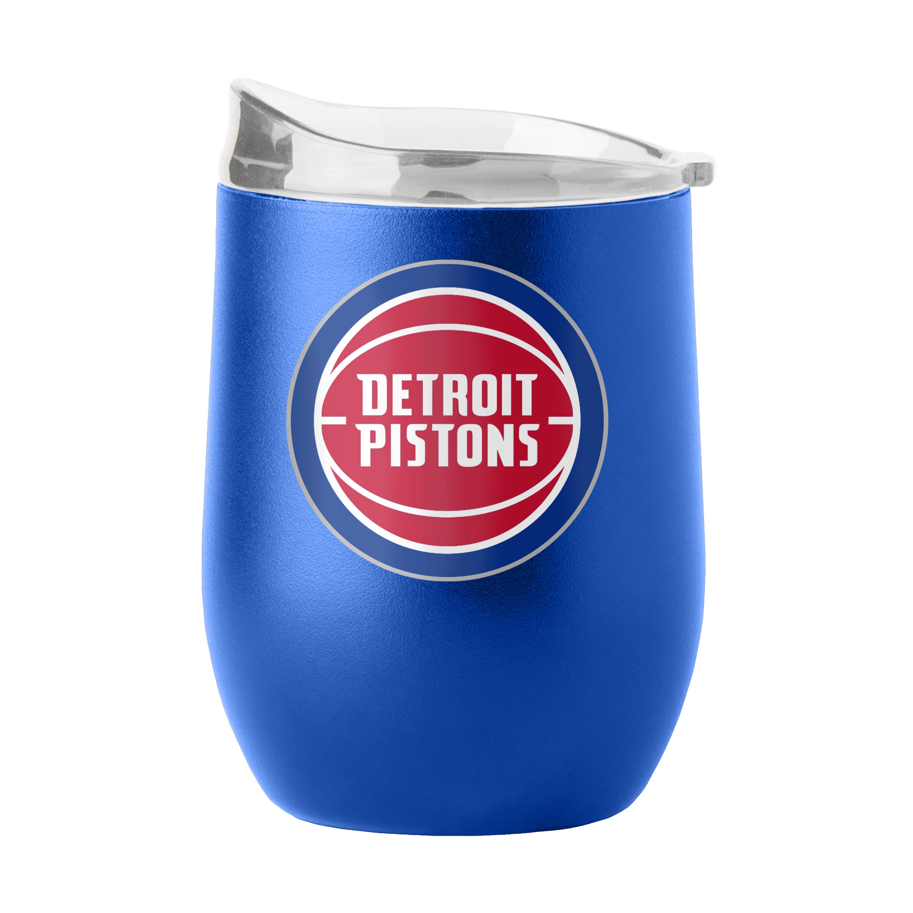 Detroit Pistons 16oz Flipside Powder Coat Curved Bev
