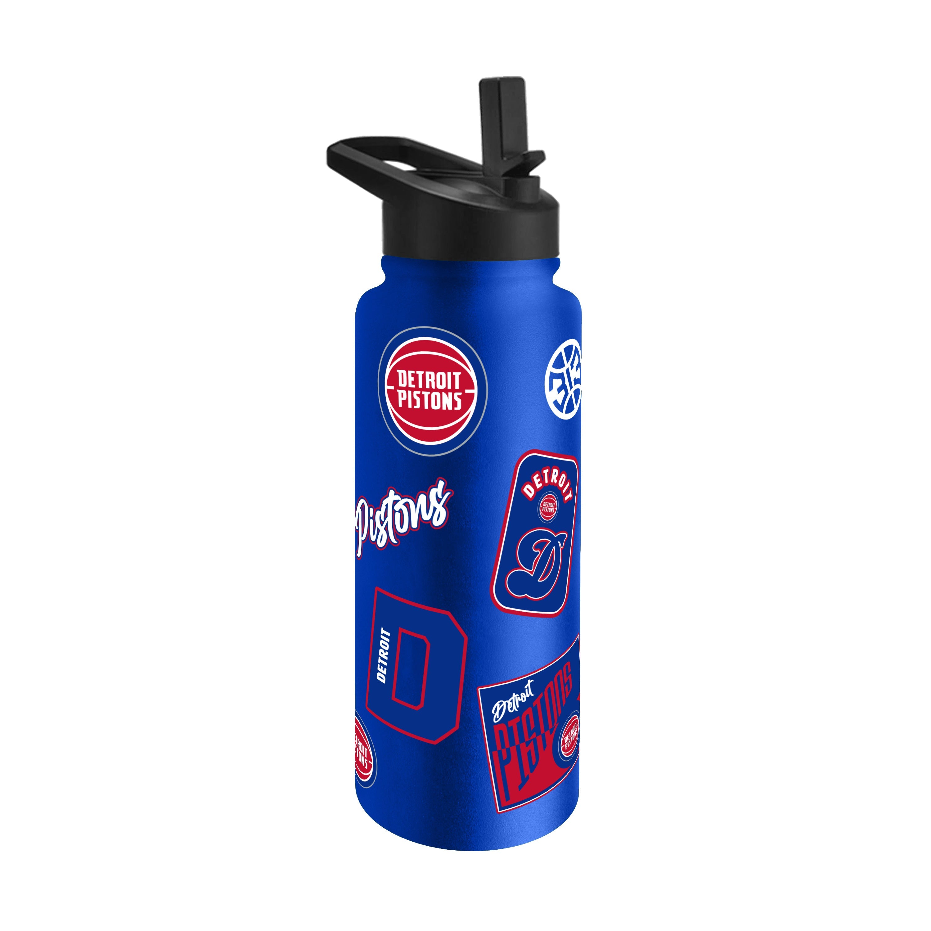 Detroit Pistons 34oz Dreamweave Quencher Bottle - Sports Gifts, Sports Memorabilia, Sports Collectibles, Fan Shop