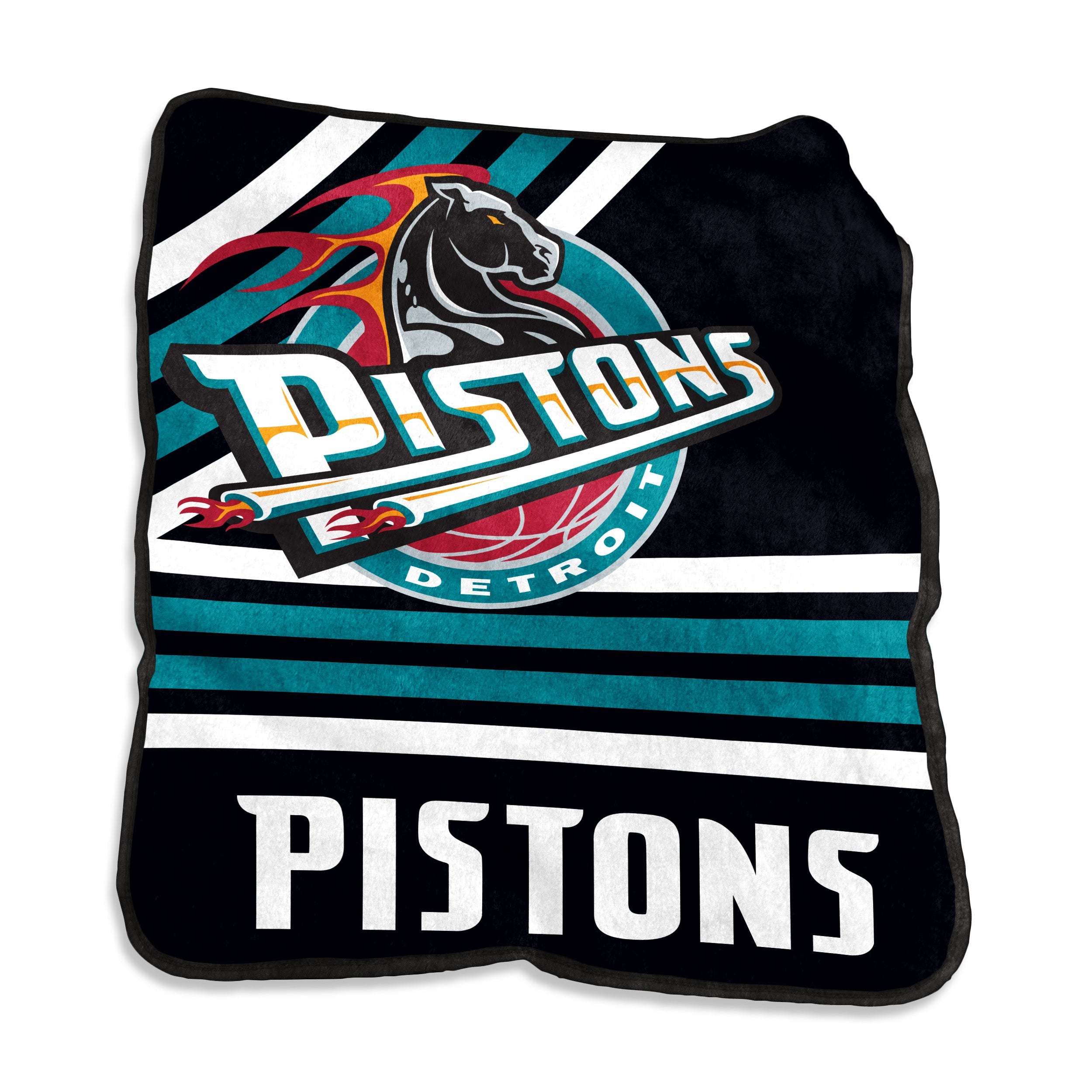 Detroit Pistons Raschel Throw