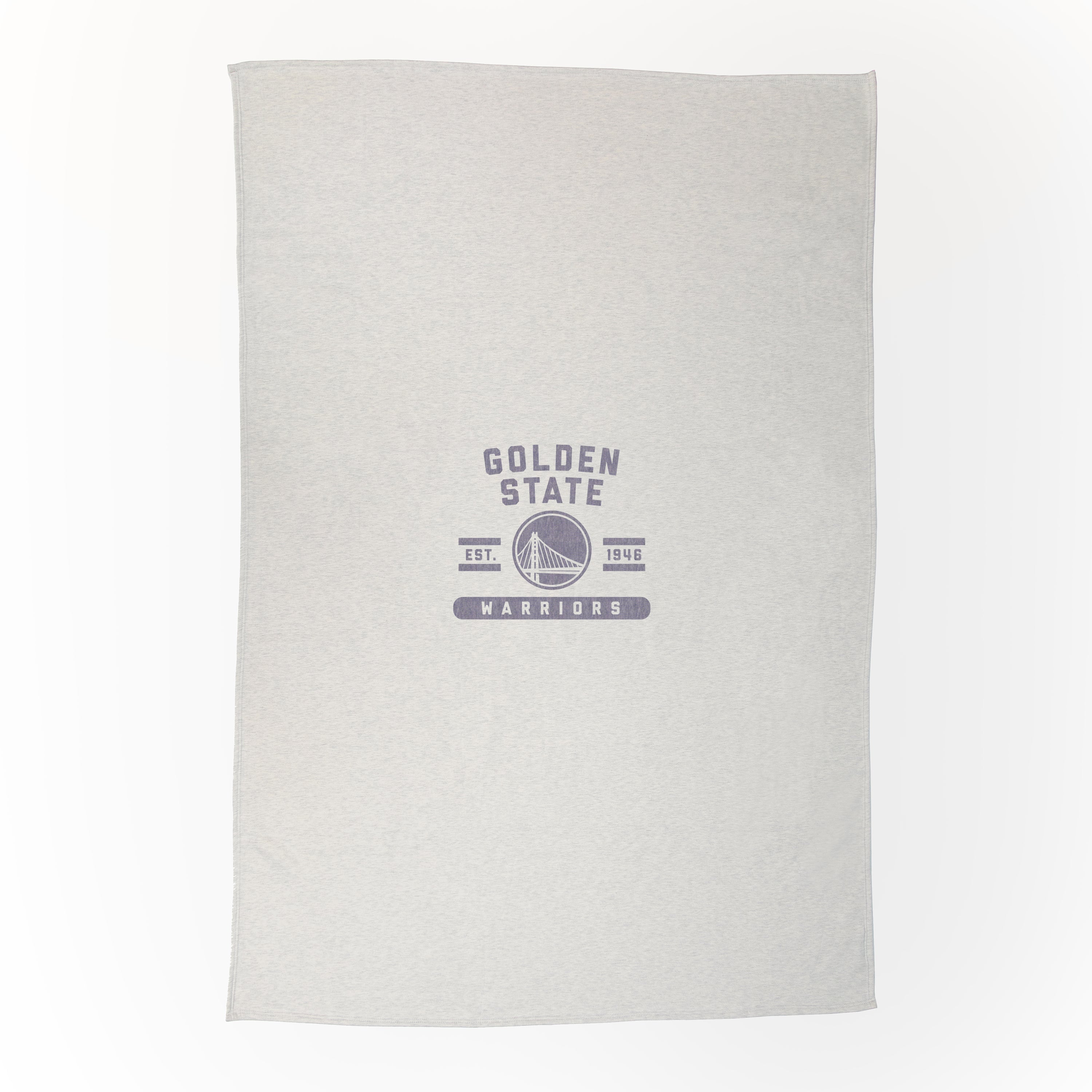 Golden State Warriors Oatmeal Sweatshirt Blanket