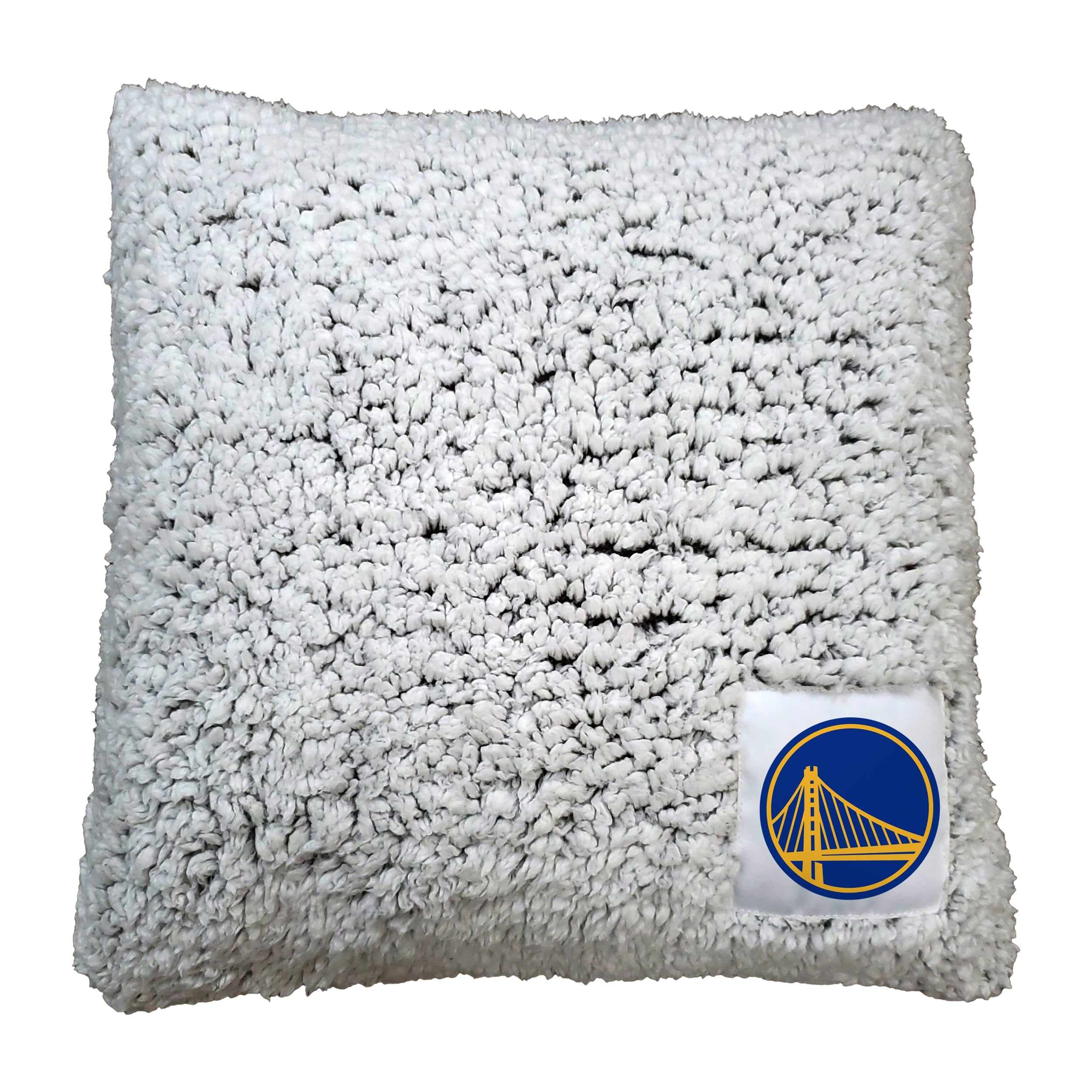 Golden State Warriors Frosty Throw Pillow