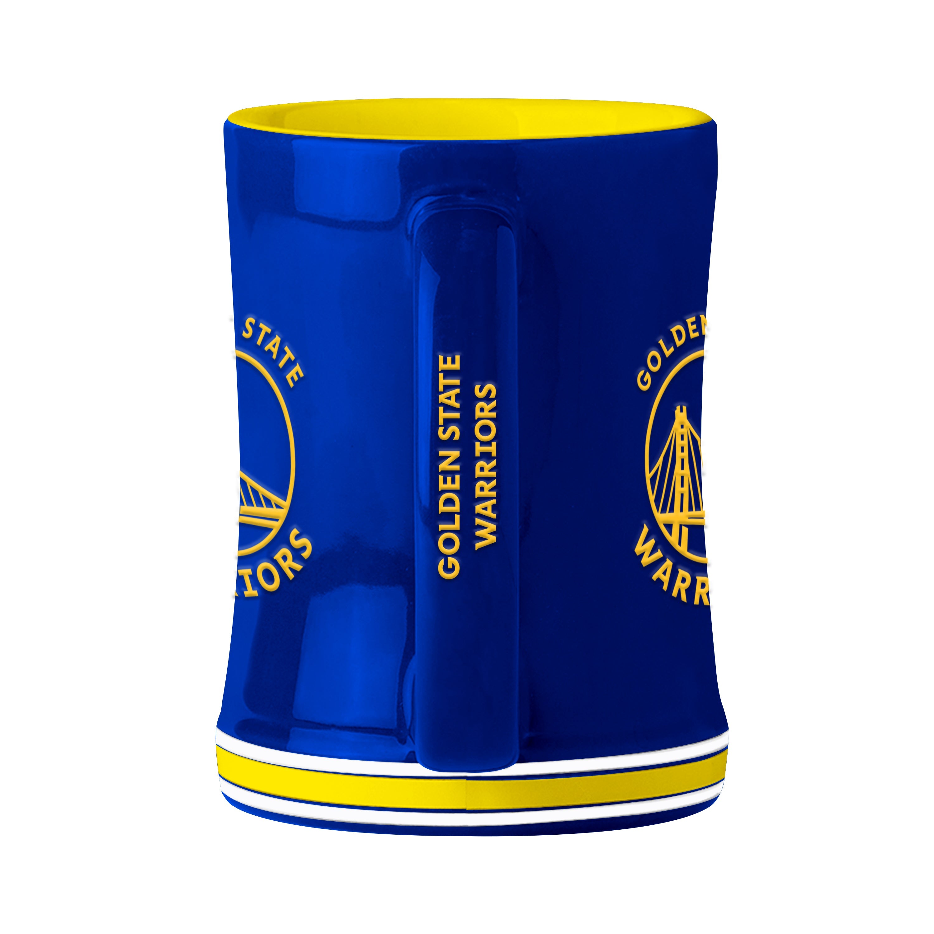 Golden State Warriors 14oz Relief Mug - Sports Gifts, Sports Memorabilia, Sports Collectibles, Fan Shop