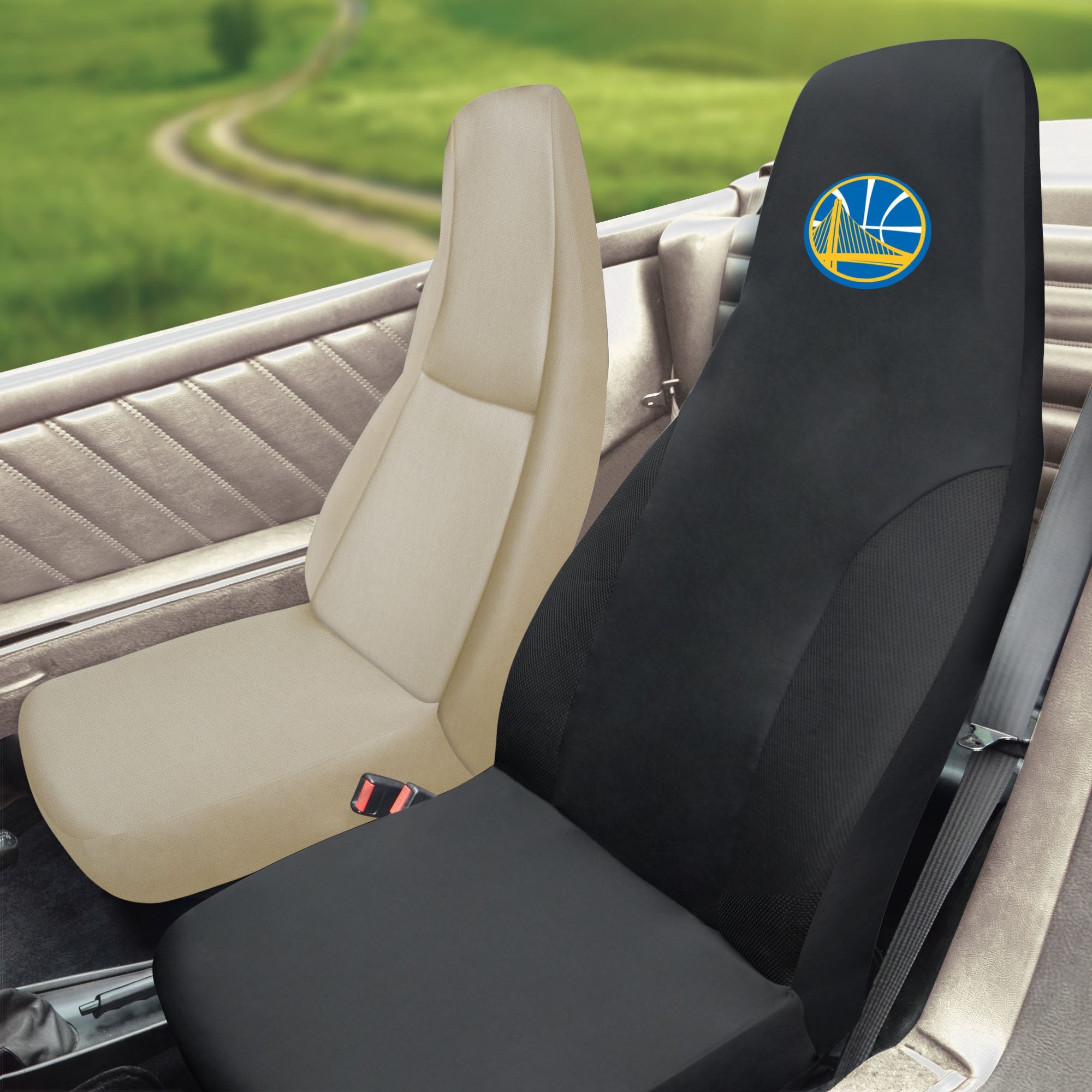 NBA - Golden State Warriors Seat Cover - Sports Gifts, Sports Memorabilia, Sports Collectibles, Fan Shop