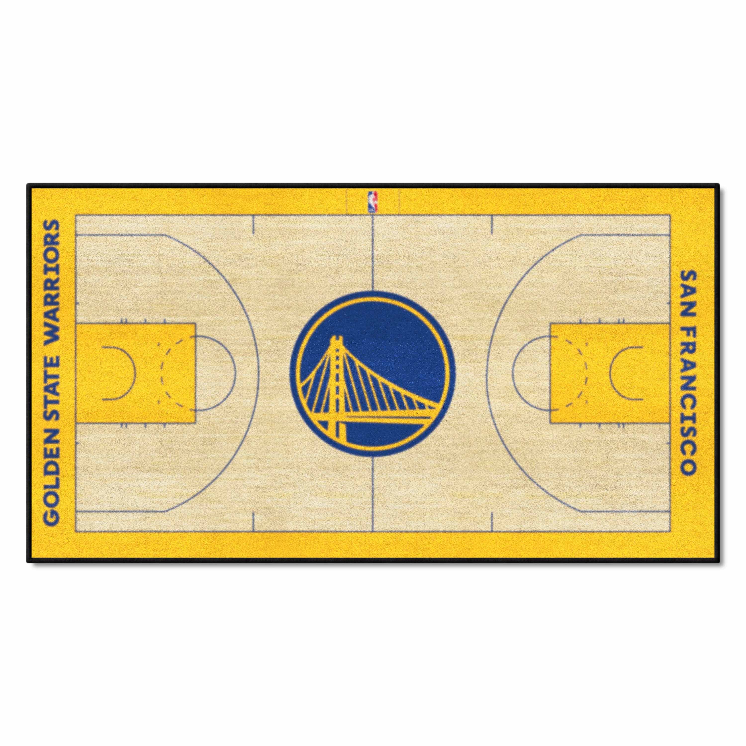 NBA - Golden State Warriors NBA Court Runner