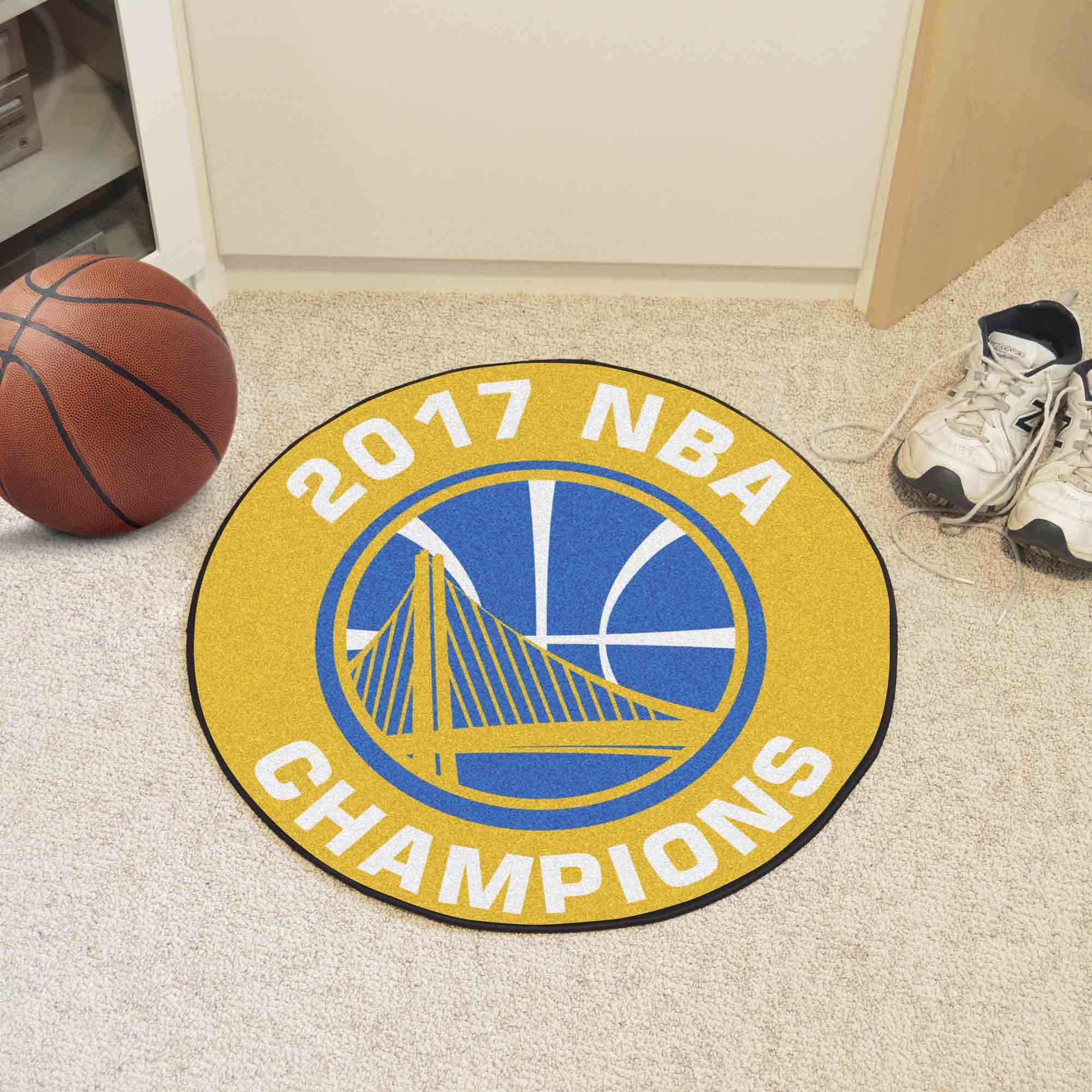 NBA - Golden State Warriors 2016-17  Basketball Mat - Sports Gifts, Sports Memorabilia, Sports Collectibles, Fan Shop