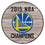 Golden State Warriors NBA Cham Basketball Mat