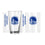 Golden State Warriors 16oz Gameday Pint Glass - Sports Gifts, Sports Memorabilia, Sports Collectibles, Fan Shop