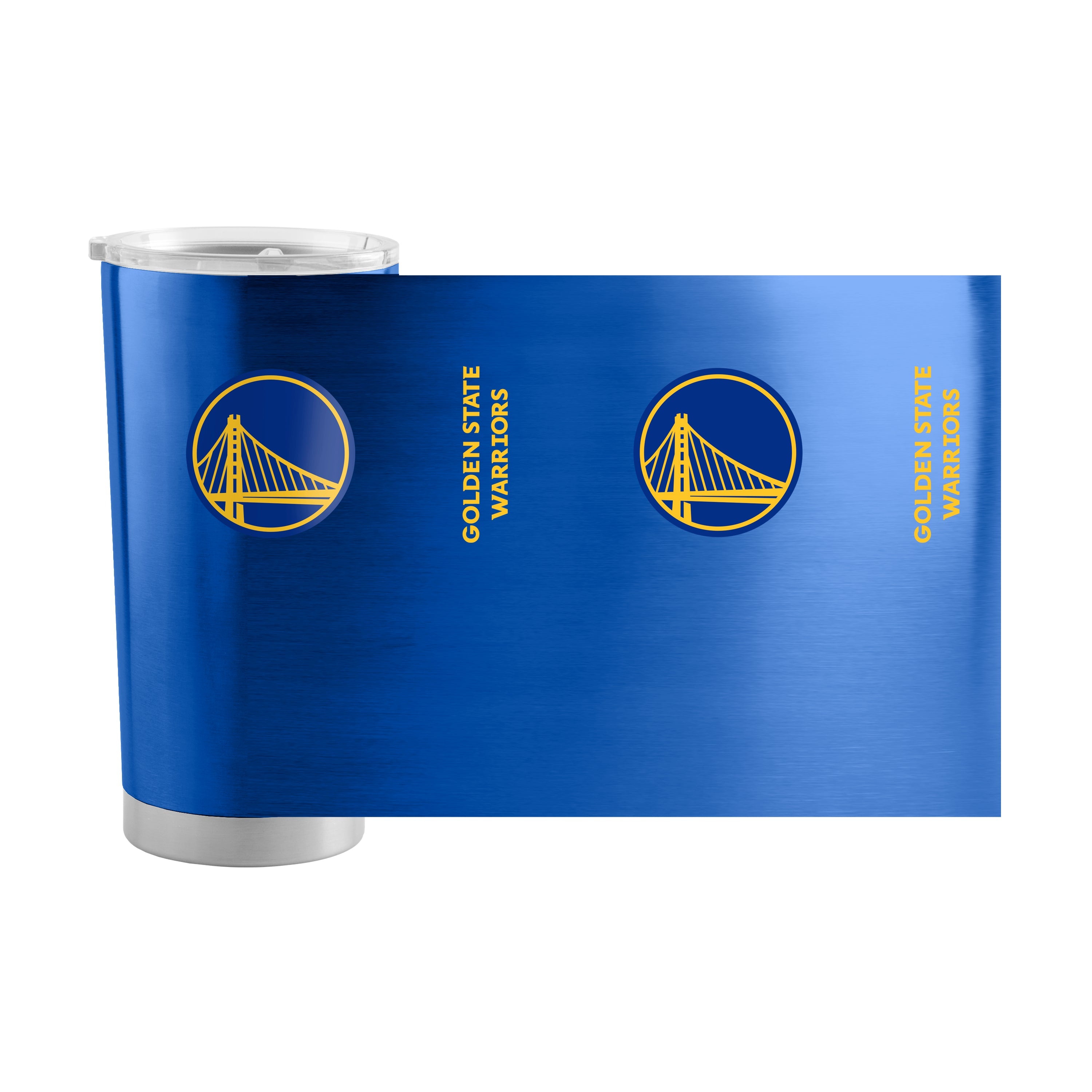 Golden State Warriors 20oz Gameday Stainless Steel Tumbler - Sports Gifts, Sports Memorabilia, Sports Collectibles, Fan Shop