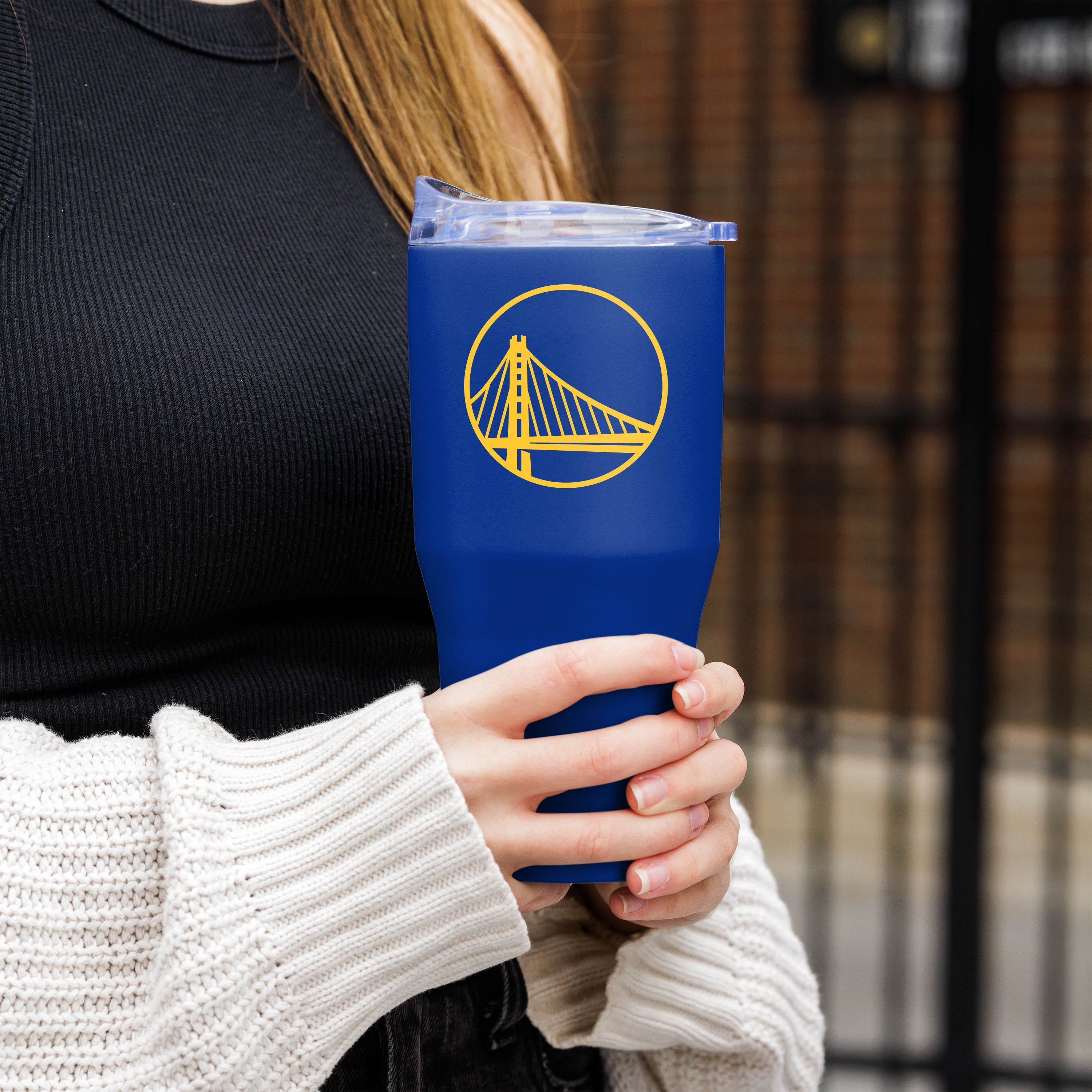 Golden State Warriors 30oz Flipside Powder Coat Tumbler
