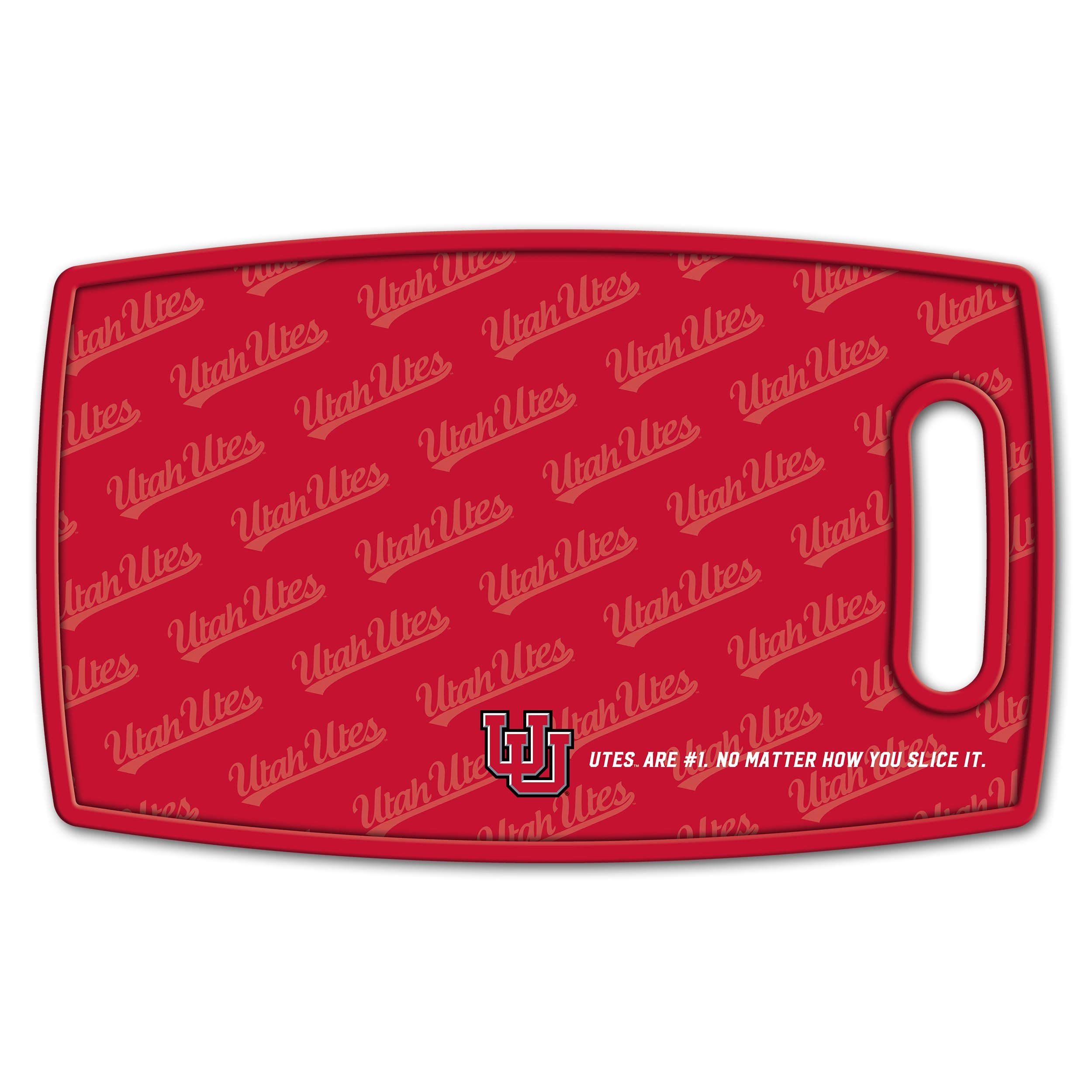 YouTheFan NCAA Utah Utes Logo Series Cutting Board - Sports Collectibles, Sports Memorabilia, Sports Fan Shop, Sports Gifts