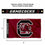 College Flags & Banners Co. South Carolina Gamecocks Printed Header 3x5 Foot Banner Flag - Sports Collectibles, Sports Memorabilia, Sports Fan Shop, Sports Gifts