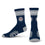 For Bare Feet NHL Winnipeg Jets 4 Stripe Deuce Crew Sock Team Color LARGE