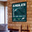 WinCraft Philadelphia Eagles Americana Banner Flag Sign - Sports Collectibles, Sports Memorabilia, Sports Fan Shop, Sports Gifts