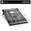 Wild Sports 2'x3' MDF Wood NFL Oakland Raiders Cornhole Set - Grey Wood Design - Sports Collectibles, Sports Memorabilia, Sports Fan Shop, Sports Gifts