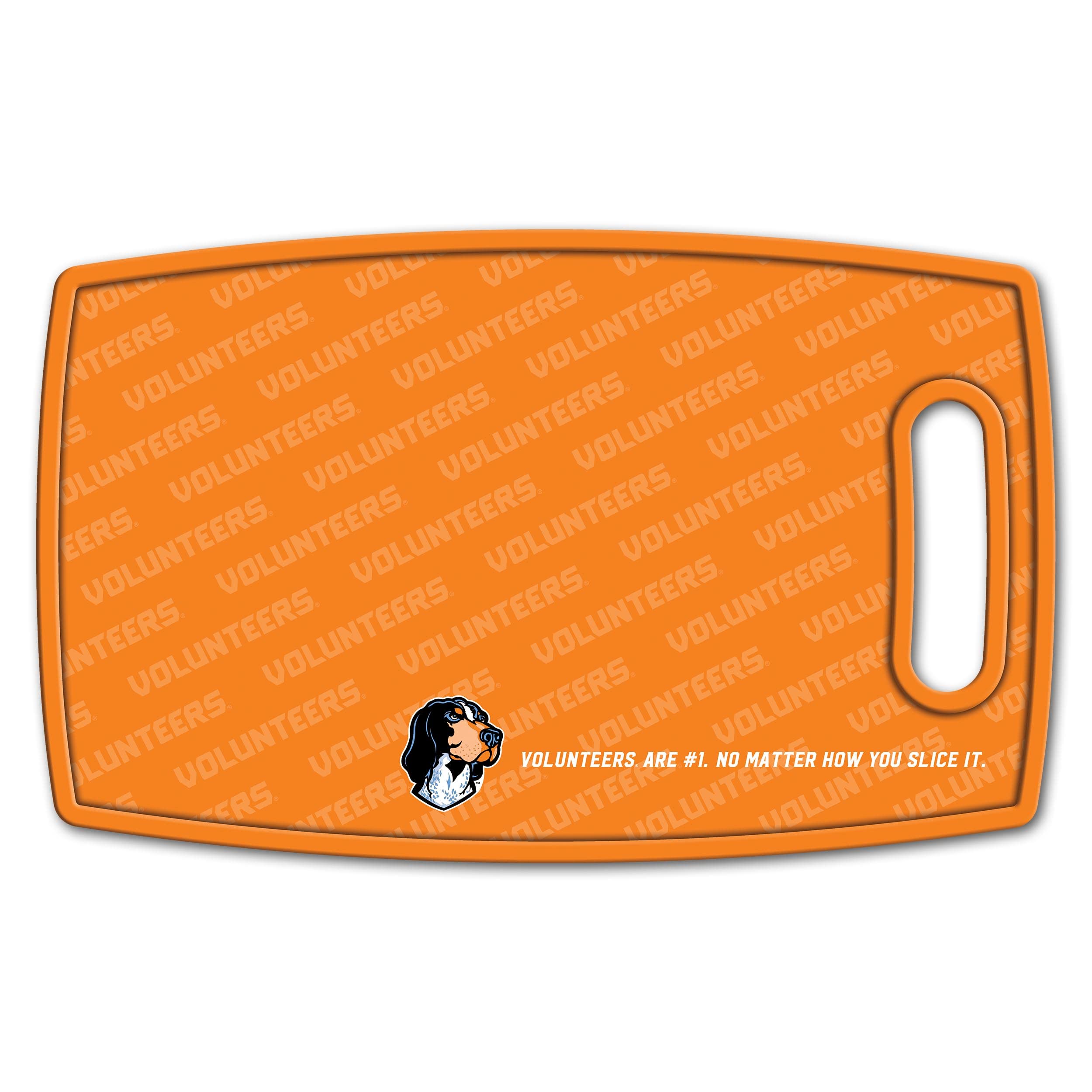 YouTheFan NCAA Tennessee Volunteers Logo Series Cutting Board - Sports Collectibles, Sports Memorabilia, Sports Fan Shop, Sports Gifts