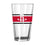 Houston Rockets 16oz Stripe Pint Glass