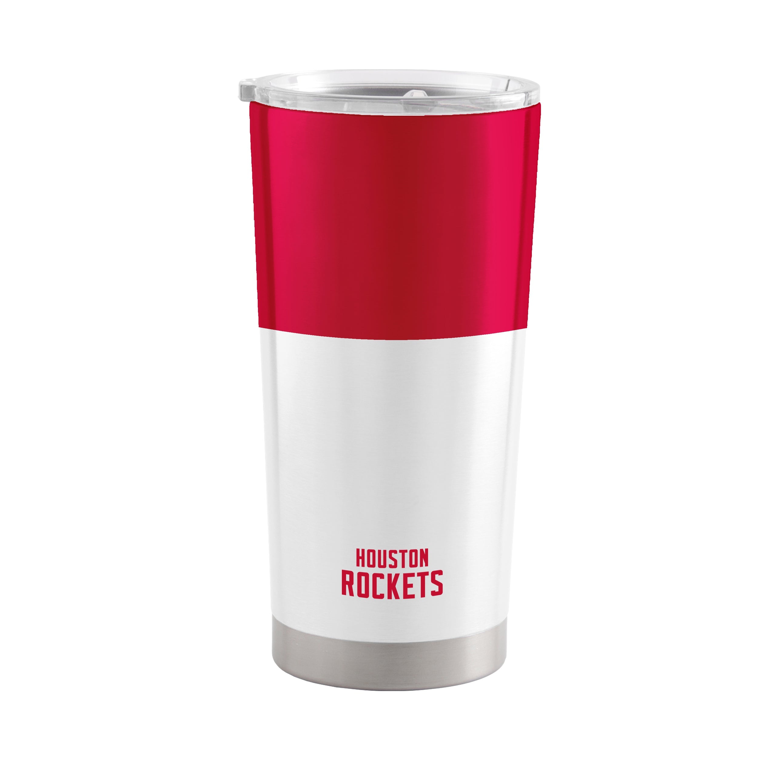 Houston Rockets Colorblock 20oz Stainless Tumbler - Sports Gifts, Sports Memorabilia, Sports Collectibles, Fan Shop
