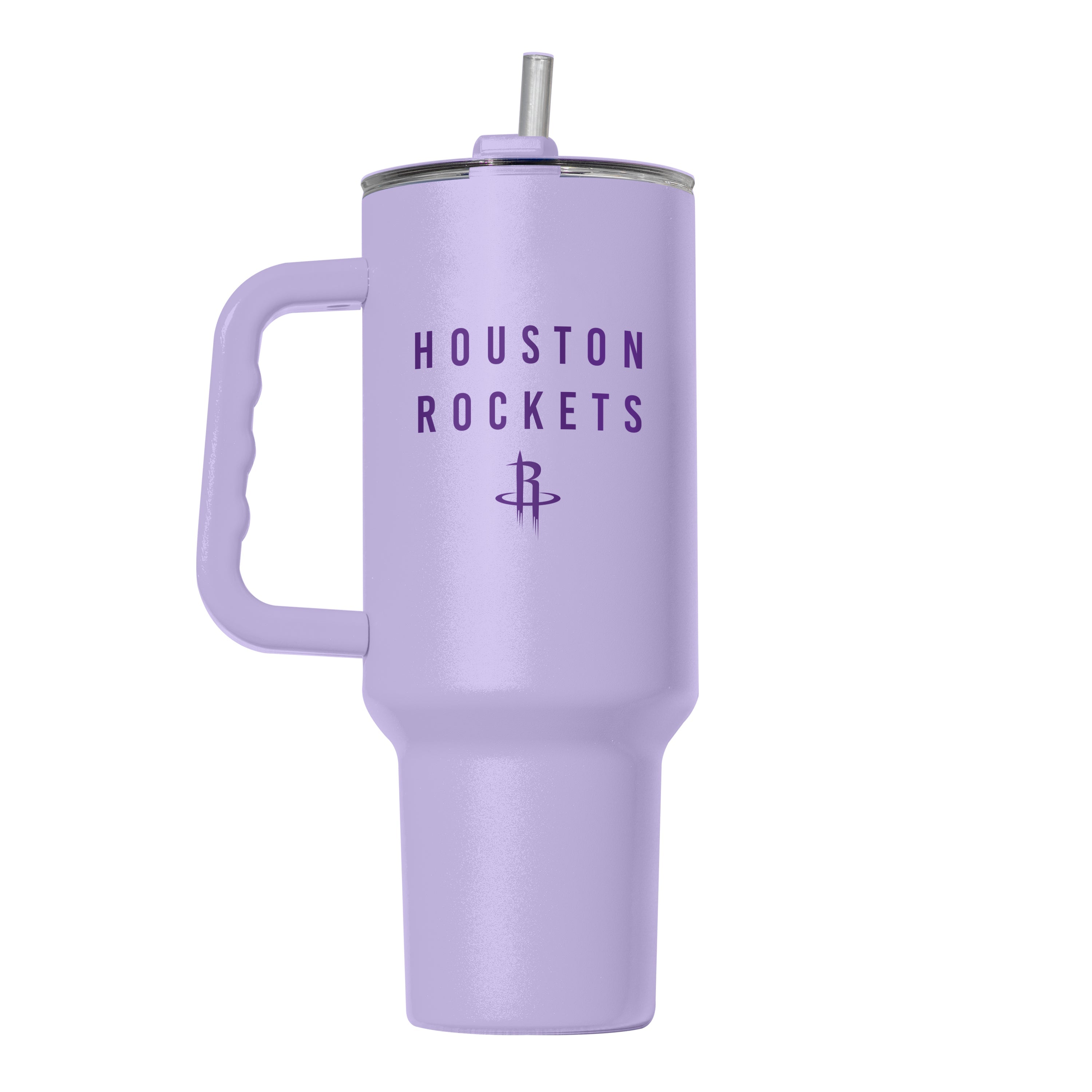 Houston Rockets 40oz Tonal Powder Coat Tumbler - Sports Gifts, Sports Memorabilia, Sports Collectibles, Fan Shop