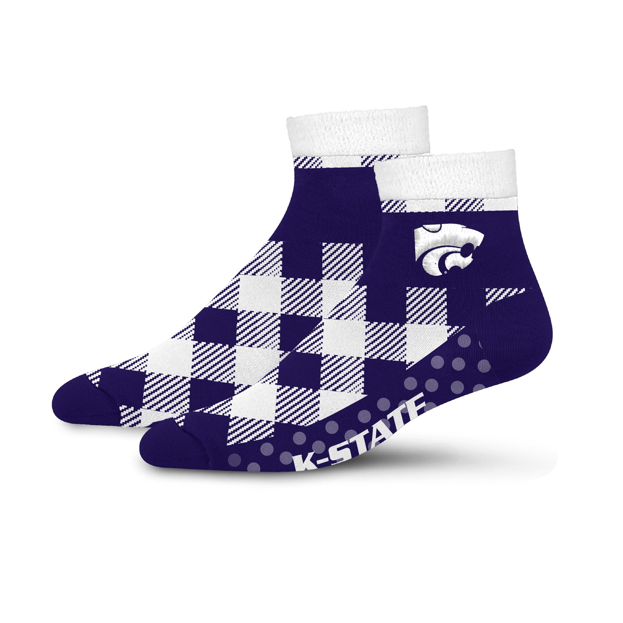 For Bare Feet NCAA KANSAS STATE WILDCATS Cozy Buff Plush Cabin Sock Team Color OSFM - Sports Gifts, Sports Memorabilia, Sports Collectibles, Fan Shop