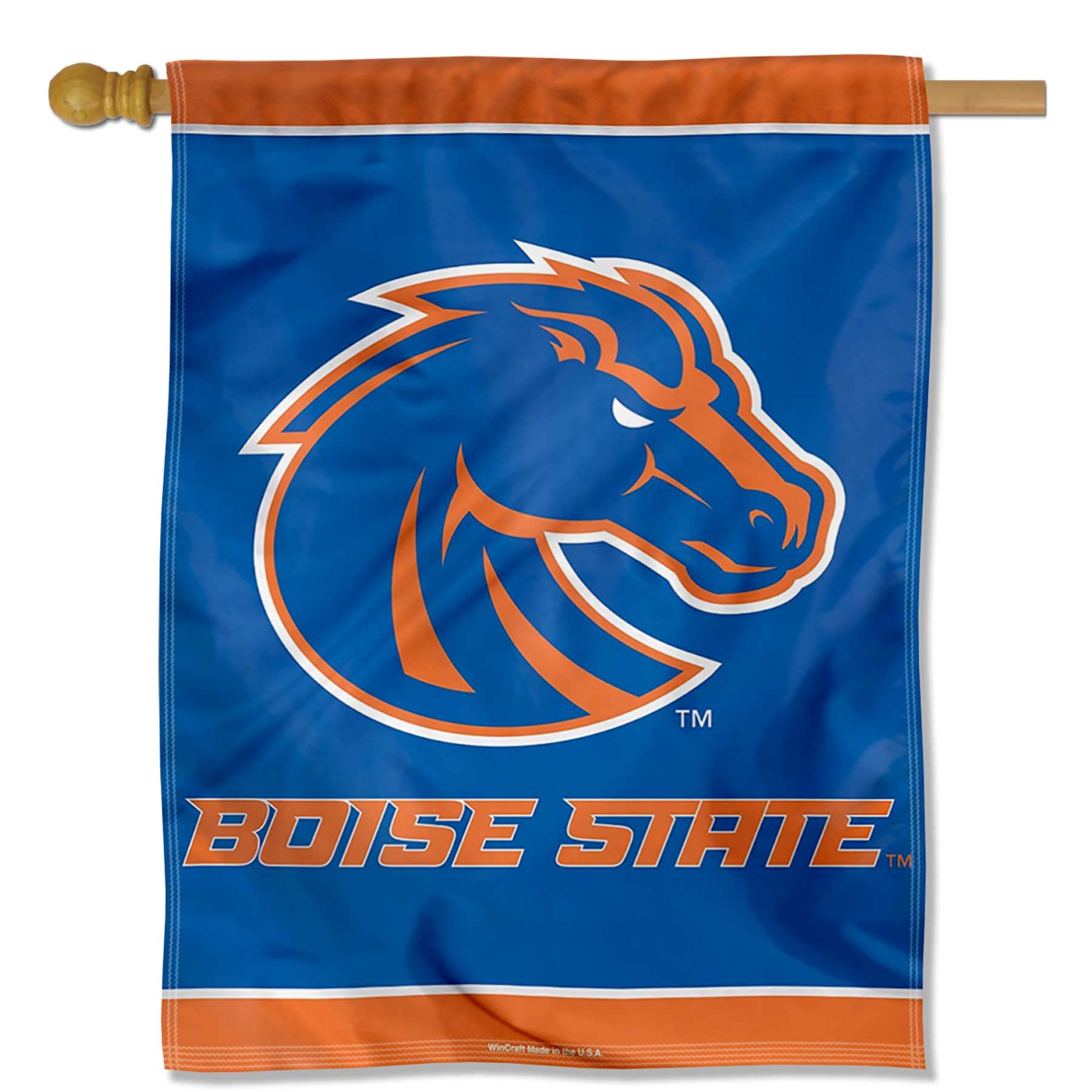 WinCraft Boise State Broncos Panel Banner Flag - Sports Collectibles, Sports Memorabilia, Sports Fan Shop, Sports Gifts