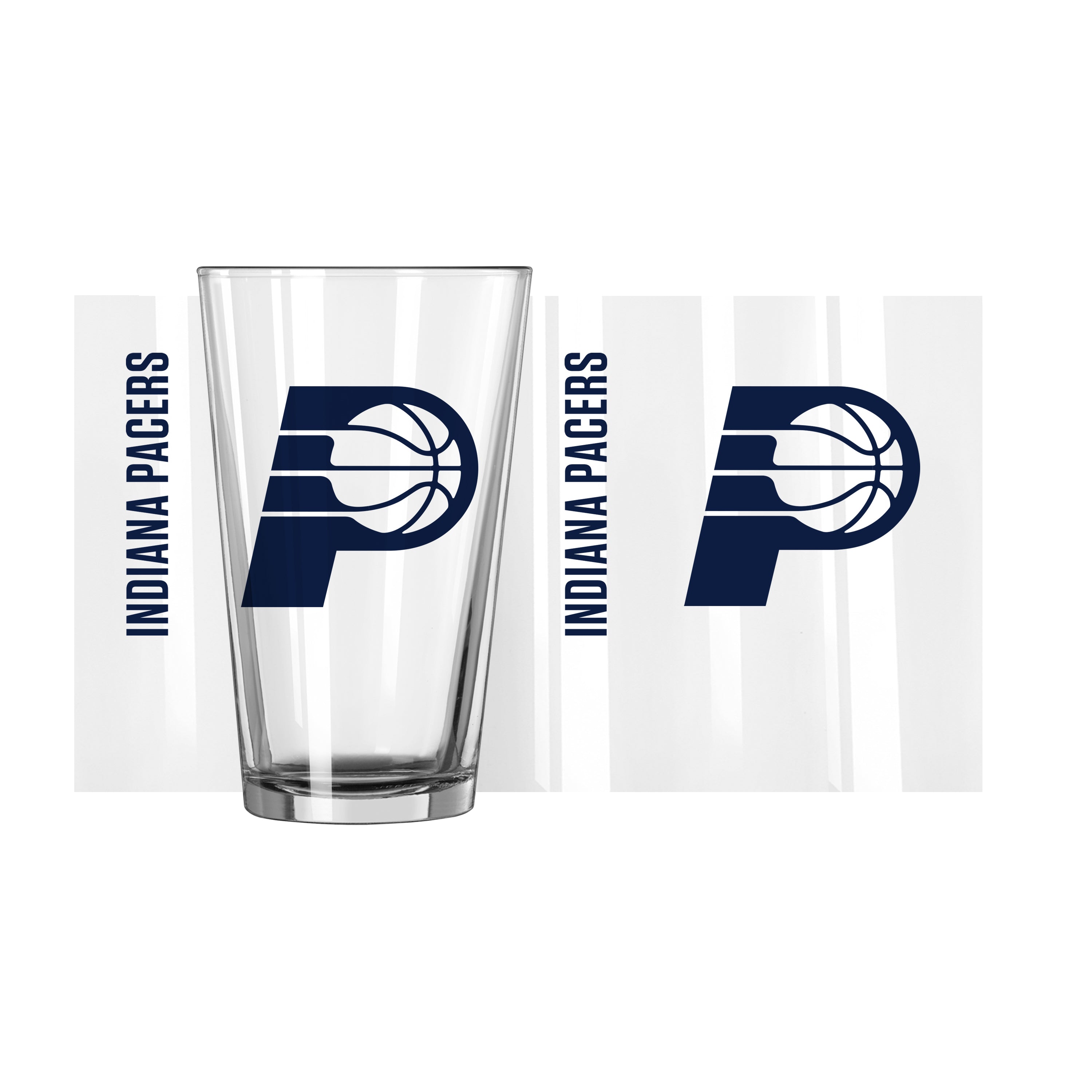 Indiana Pacers 16oz Gameday Pint Glass - Sports Gifts, Sports Memorabilia, Sports Collectibles, Fan Shop