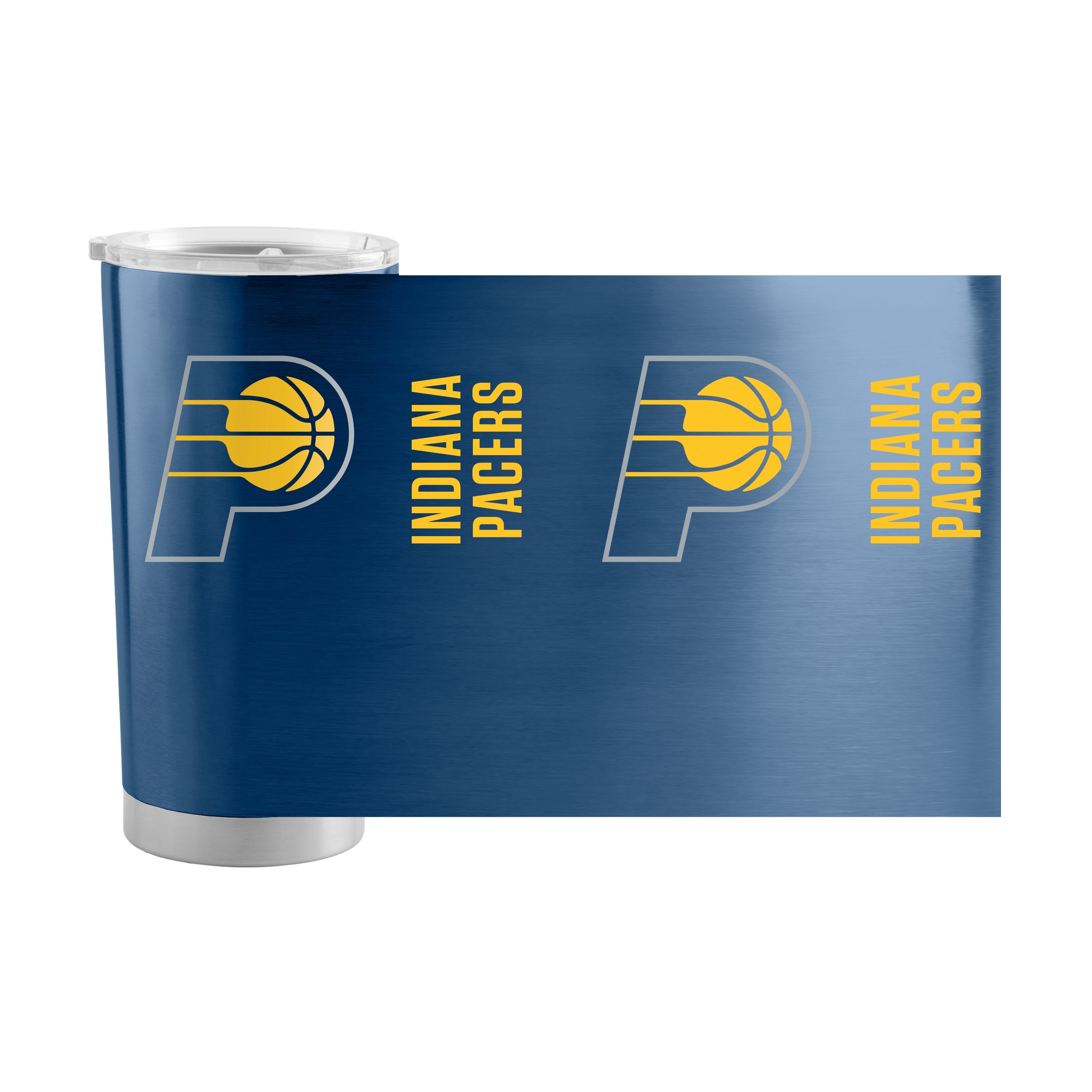 Indiana Pacers 20oz Gameday Stainless Steel Tumbler - Sports Gifts, Sports Memorabilia, Sports Collectibles, Fan Shop