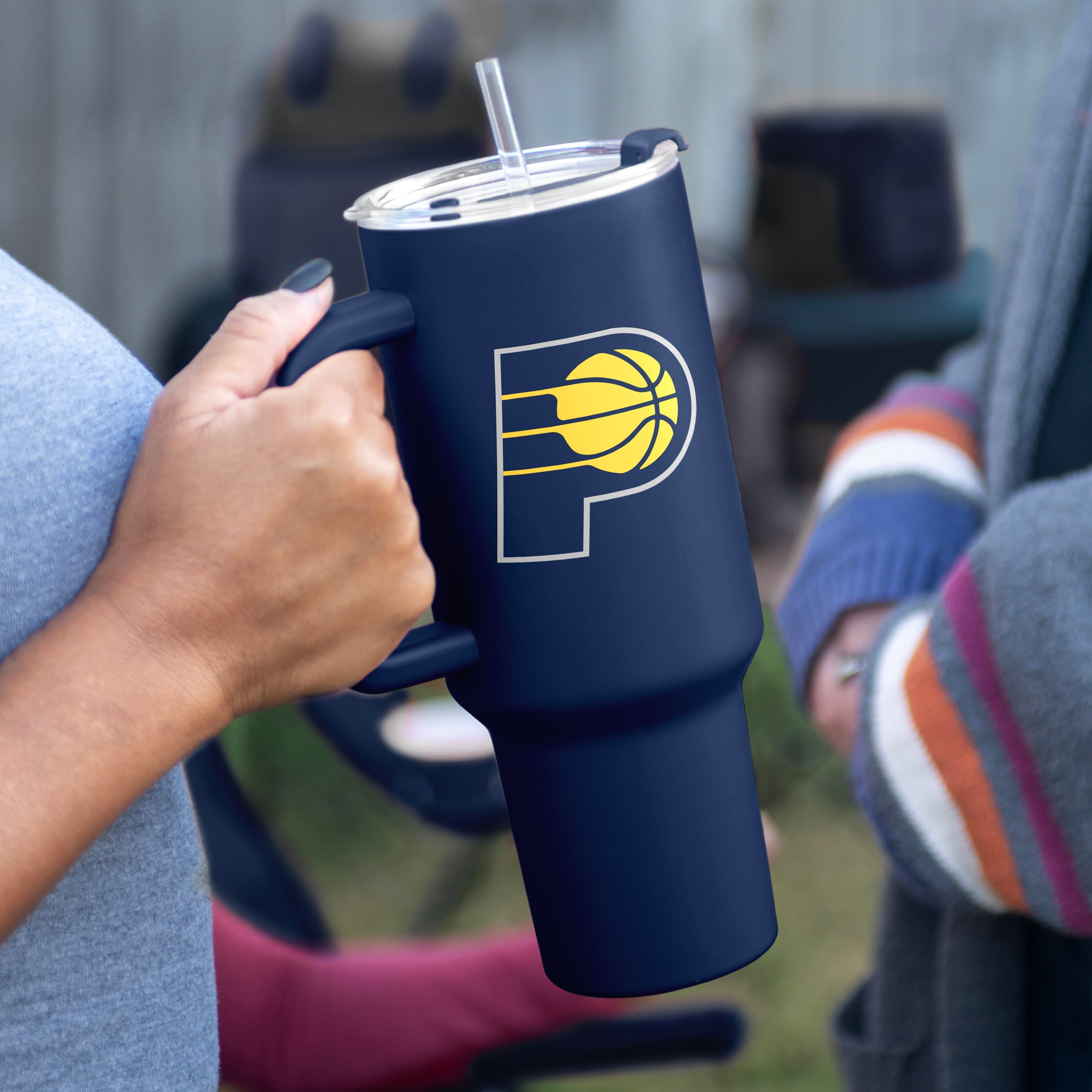 Indiana Pacers 40oz Flipside Powder Coat Tumbler - Sports Gifts, Sports Memorabilia, Sports Collectibles, Fan Shop