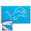 WinCraft Detroit Lions Embroidered Nylon Flag - Sports Collectibles, Sports Memorabilia, Sports Fan Shop, Sports Gifts