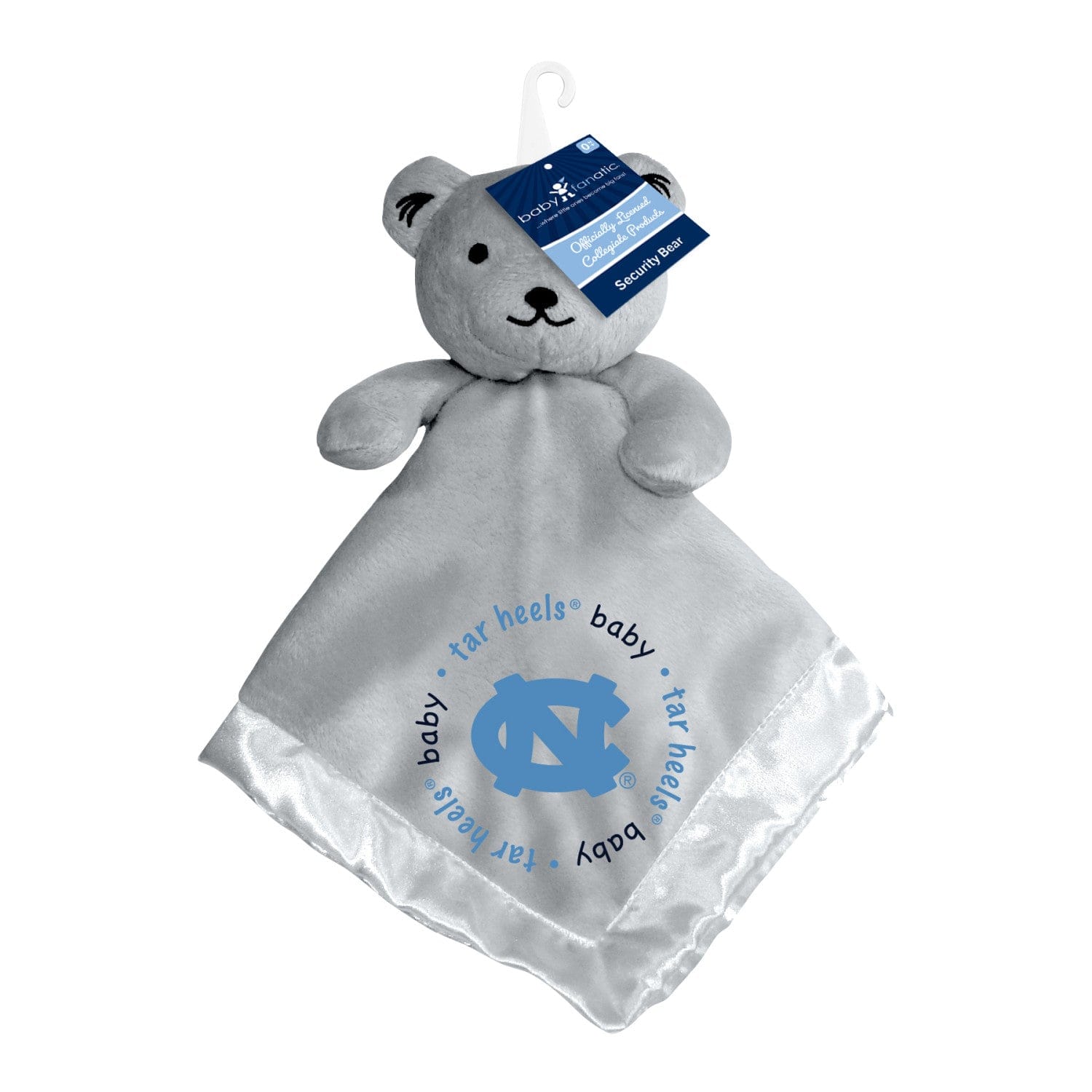 UNC Tar Heels Security Bear in Gray - Sports Gifts, Sports Memorabilia, Sports Collectibles, Fan Shop