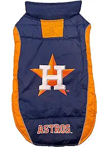 HOUSTON ASTROS PUFFER VEST Pets First - Sports Collectibles, Sports Memorabilia, Sports Fan Shop, Sports Gifts