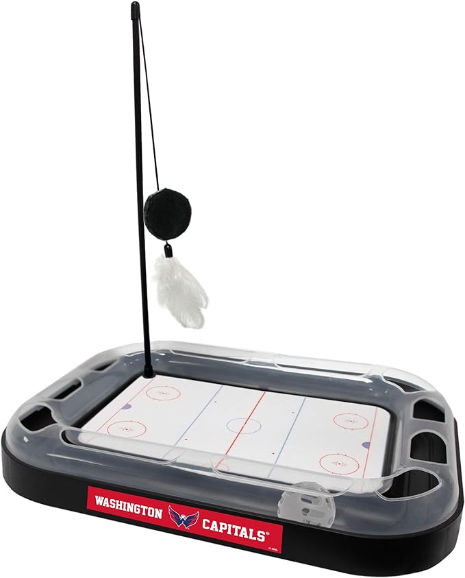 Washington Capitals Hockey Cat Scratcher Toy