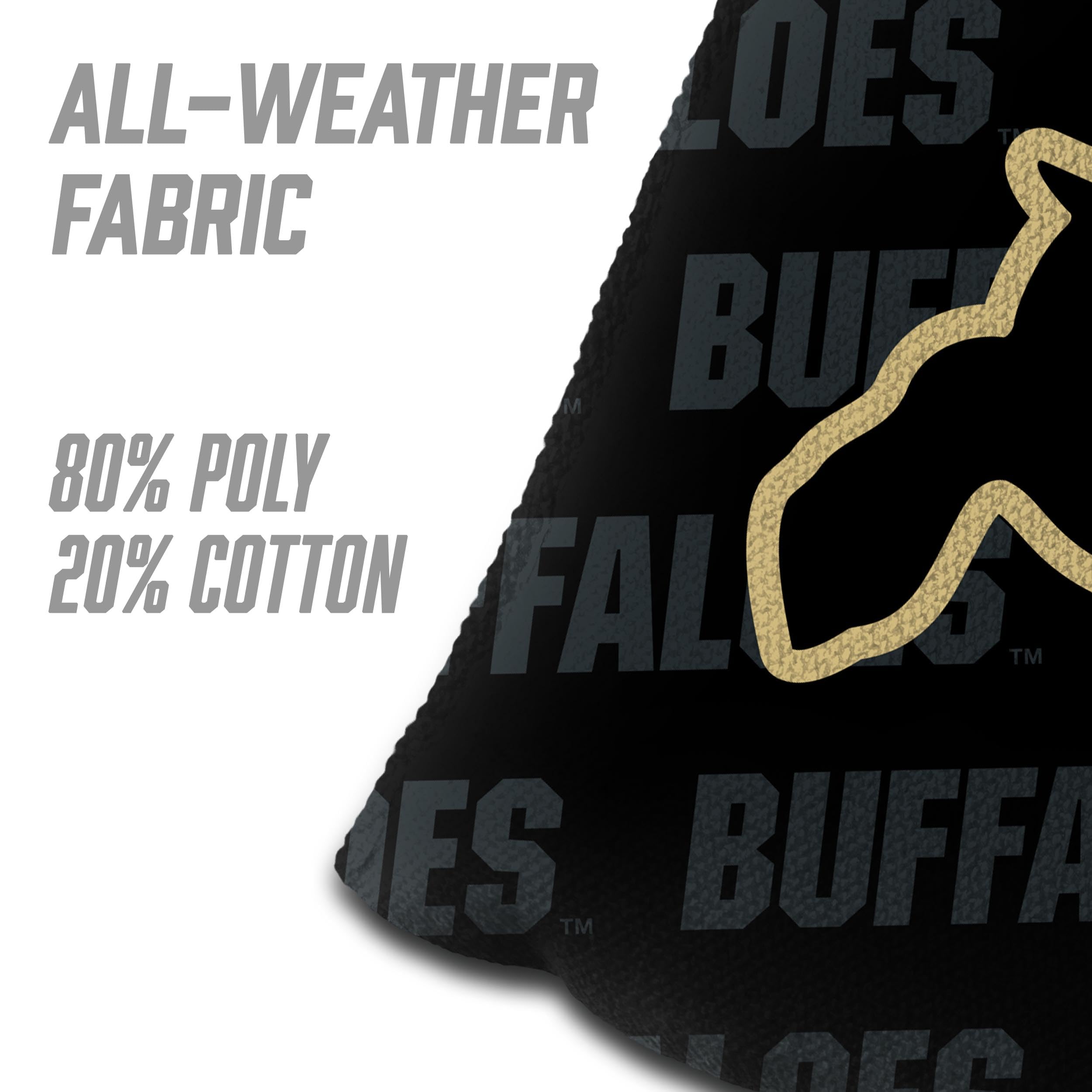YouTheFan NCAA Colorado Buffaloes Cornhole Bags - 4PK - Black - Sports Collectibles, Sports Memorabilia, Sports Fan Shop, Sports Gifts