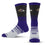 For Bare Feet NFL BALTIMORE RAVENS Elevate Premium Dress Crew Sock Team Color Large - Sports Gifts, Sports Memorabilia, Sports Collectibles, Fan Shop