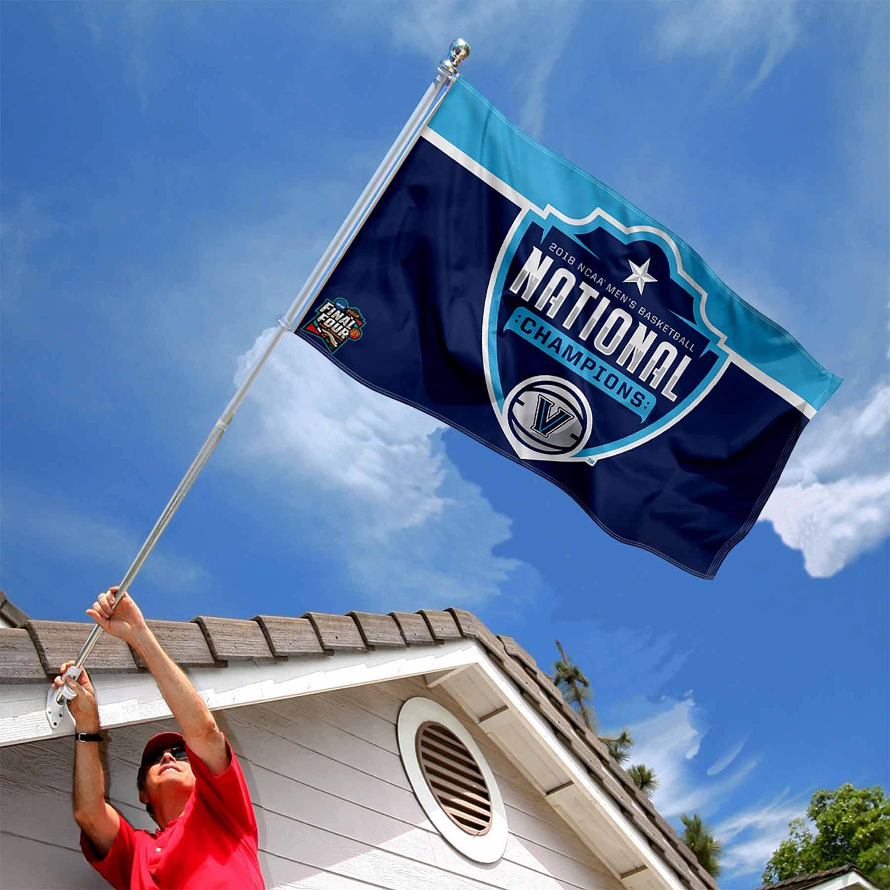 Villanova Wildcats 2018 Basketball National Champions 3x5 Banner Flag - Sports Collectibles, Sports Memorabilia, Sports Fan Shop, Sports Gifts