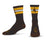 For Bare Feet Men's NCAA Wyoming Cowboys First String Crew Sock Team Color Large - Sports Gifts, Sports Memorabilia, Sports Collectibles, Fan Shop