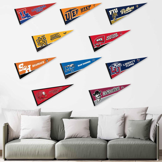 Conference USA College Pennant Set - Sports Collectibles, Sports Memorabilia, Sports Fan Shop, Sports Gifts