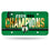 Rico Industries NBA Basketball Boston Celtics 2024 NBA Champions Metal Auto Tag 6" x 12" - Great for Truck/Car/SUV - Sports Collectibles, Sports Memorabilia, Sports Fan Shop, Sports Gifts