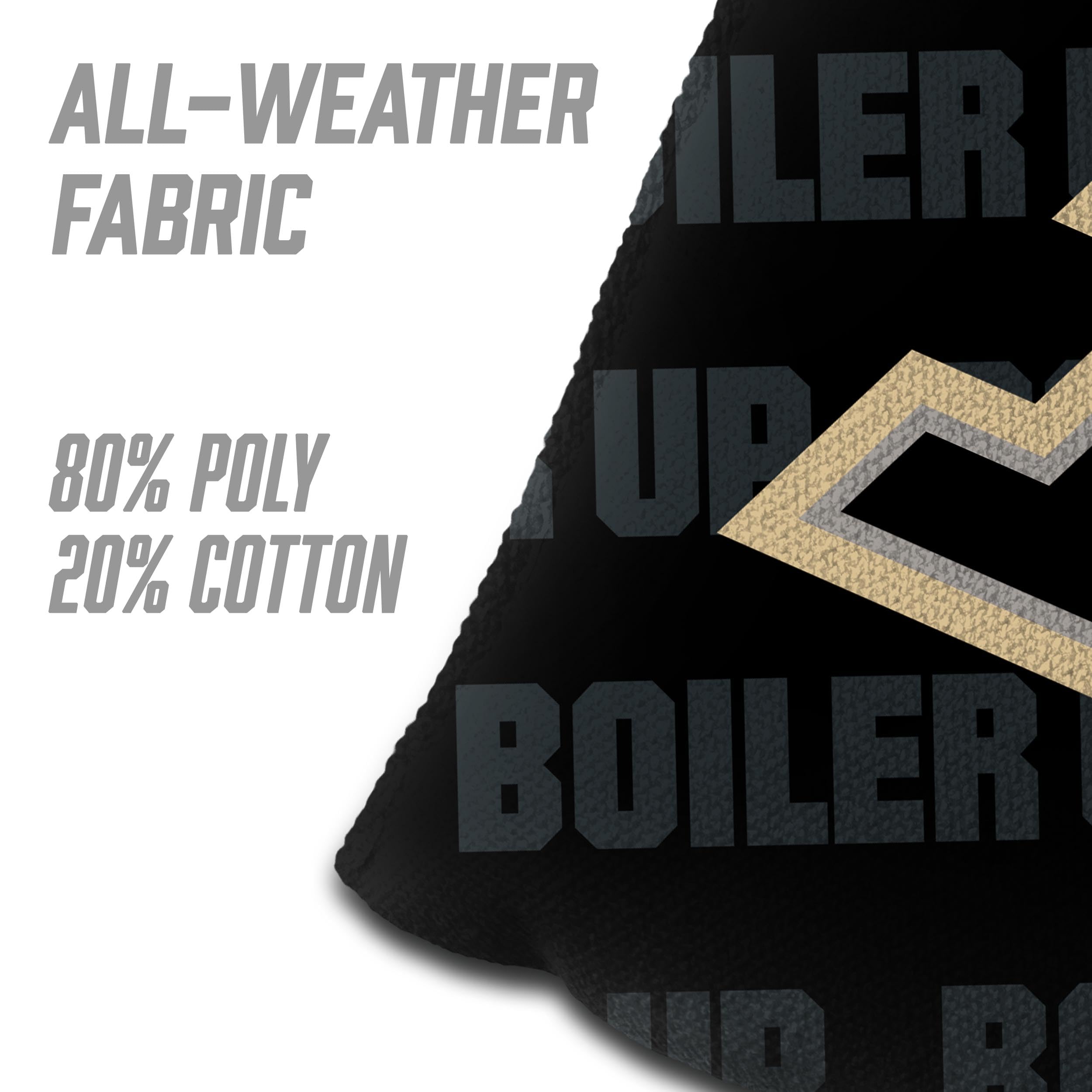 YouTheFan NCAA Purdue Boilermakers Cornhole Bags - 4PK - Black - Sports Collectibles, Sports Memorabilia, Sports Fan Shop, Sports Gifts