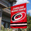WinCraft Carolina Hurricanes Double Sided Banner House Flag - Sports Collectibles, Sports Memorabilia, Sports Fan Shop, Sports Gifts