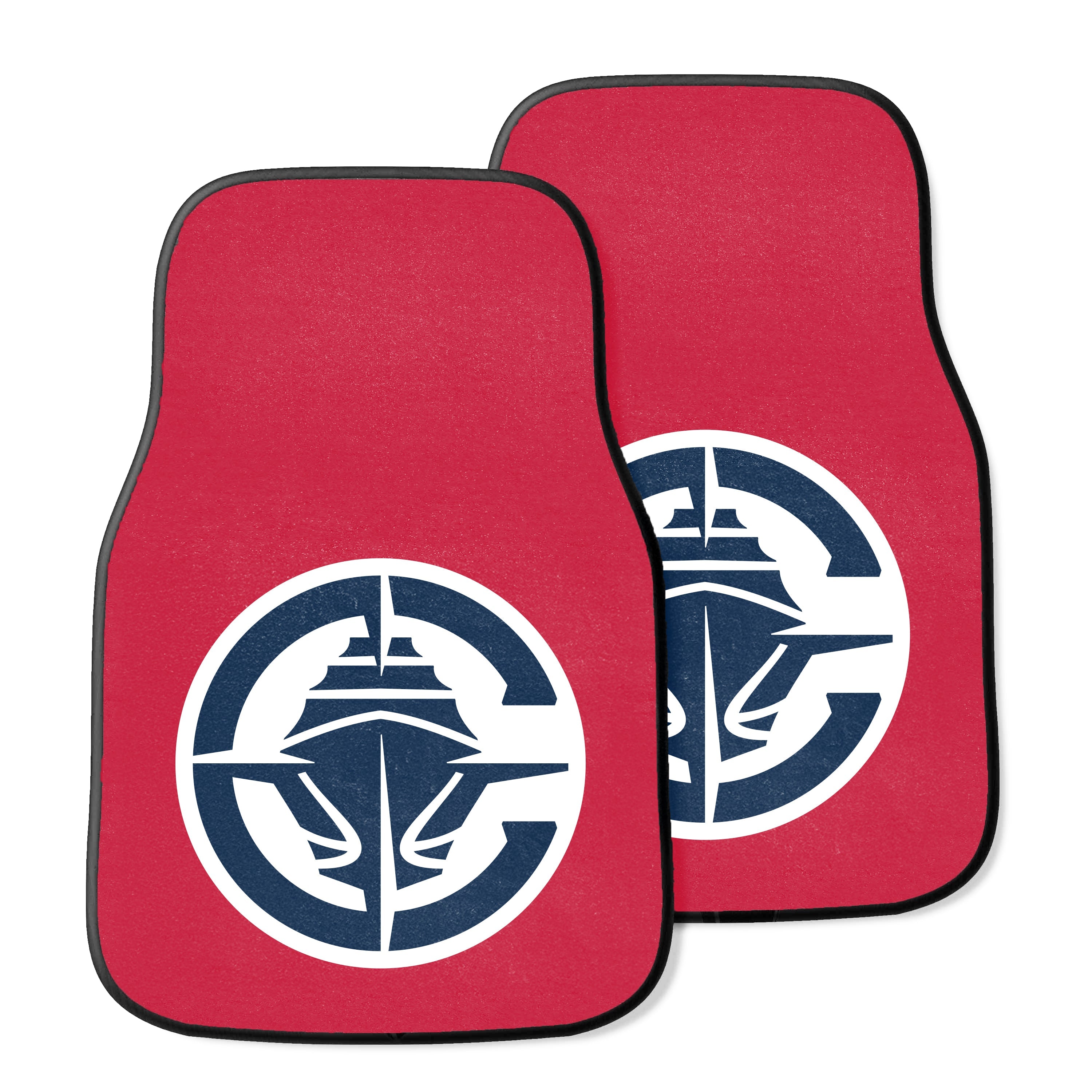 LA Clippers 2-pc Carpet Car Mat Set