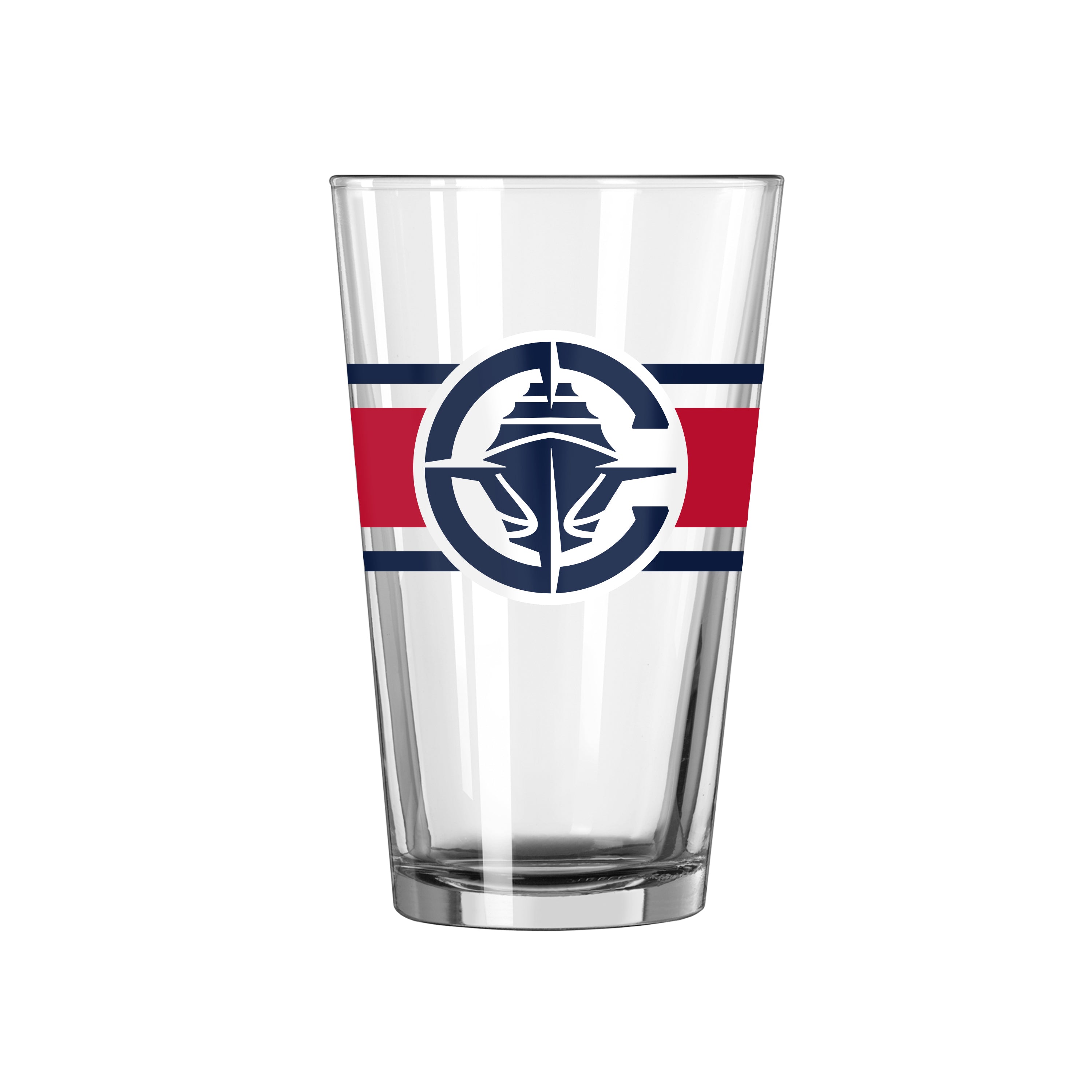 Los Angeles Clippers 16oz Stripe Pint Glass
