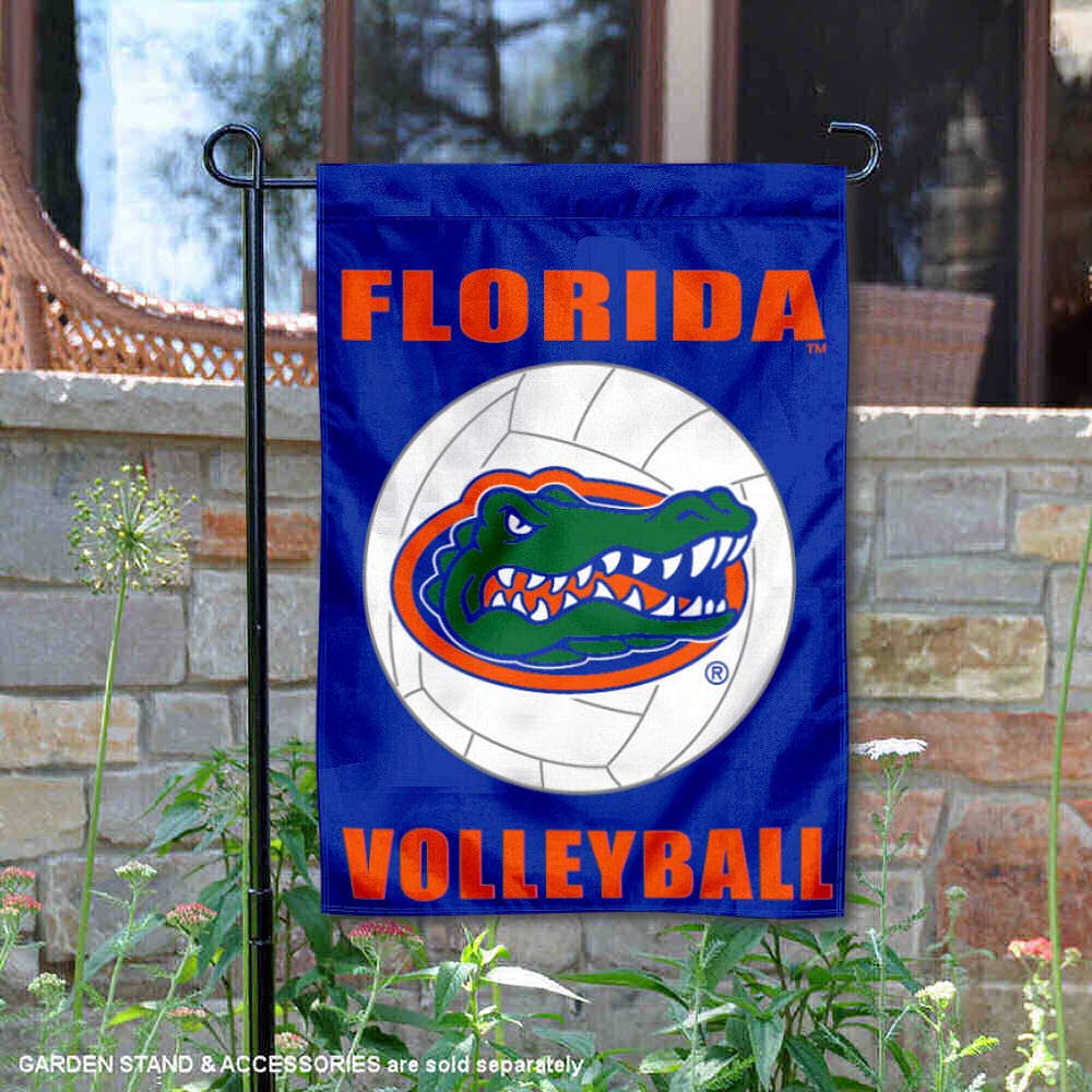 Florida Gators Volleyball Garden Flag and Yard Banner - Sports Collectibles, Sports Memorabilia, Sports Fan Shop, Sports Gifts