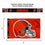 WinCraft Cleveland Browns Printed Header 3x5 Foot Banner Flag - Sports Collectibles, Sports Memorabilia, Sports Fan Shop, Sports Gifts