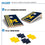 Wild Sports 2' x 3' Solid Wood Cornhole Set with Direct Print HD Team Graphics – Great Gift for Any NCAA Fan! Bean Bag Toss Family Outdoor Games – Michigan Wolverines - Sports Collectibles, Sports Memorabilia, Sports Fan Shop, Sports Gifts