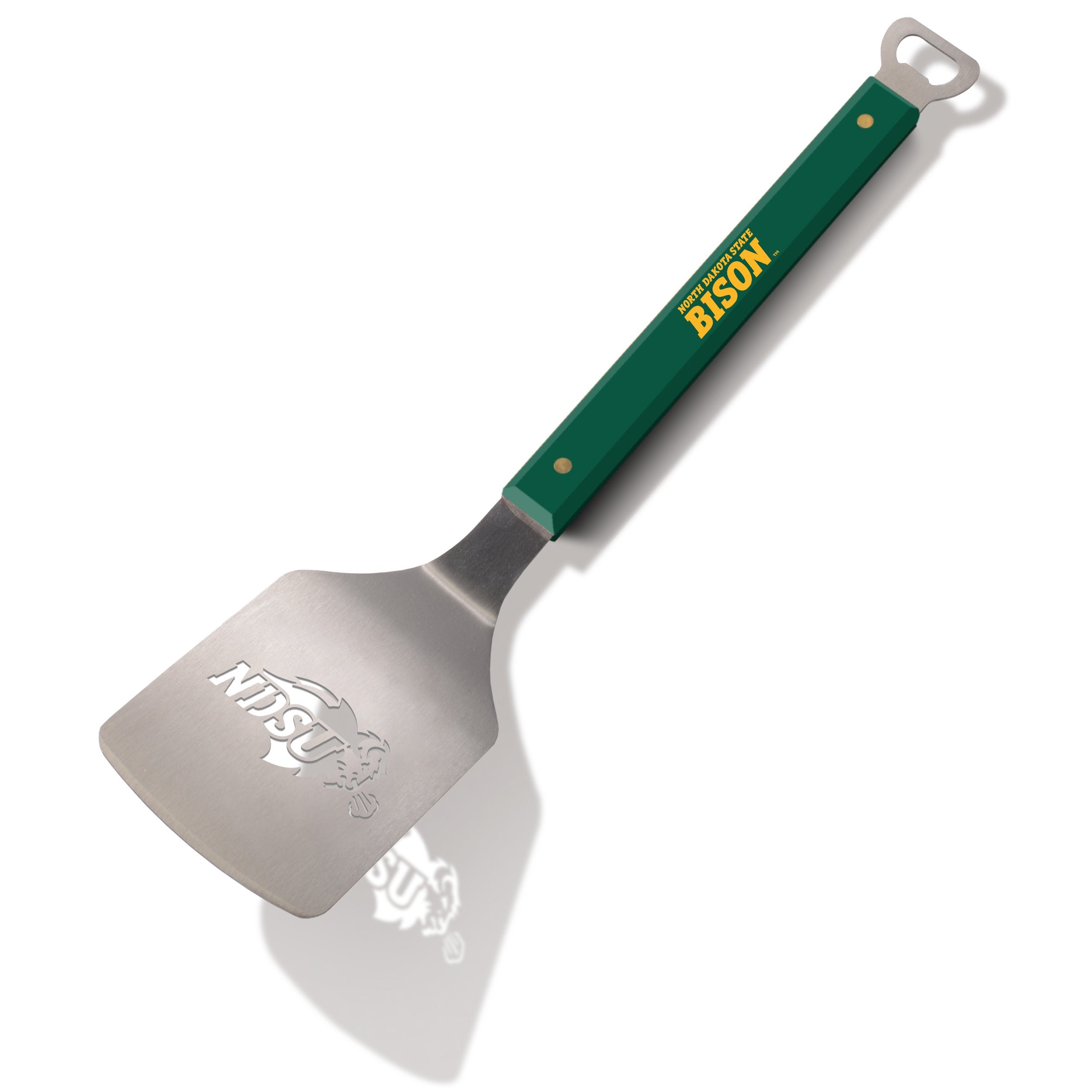 NCAA North Dakota State Bison Spirit Series Sportula Stainless Steel Grilling Spatula - Sports Collectibles, Sports Memorabilia, Sports Fan Shop, Sports Gifts