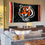 Cincinnati Bengals Logo Banner and Tapestry Wall Tack Pads - Sports Collectibles, Sports Memorabilia, Sports Fan Shop, Sports Gifts